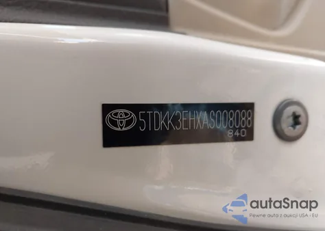 2010 Toyota Highlander Se V6 из США, поврежденный, VIN 5TDKK3EHXAS008088